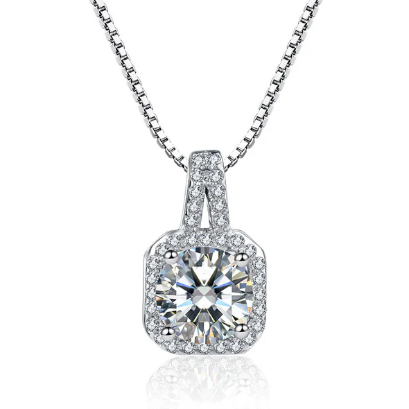 MJ-26 Sterling 100% 925 Silver Wedding Party Fine Jewelry Gift Pendant