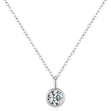 MJ-30 Sterling 100% 925 Silver Wedding Party Fine Jewelry Gift Pendant